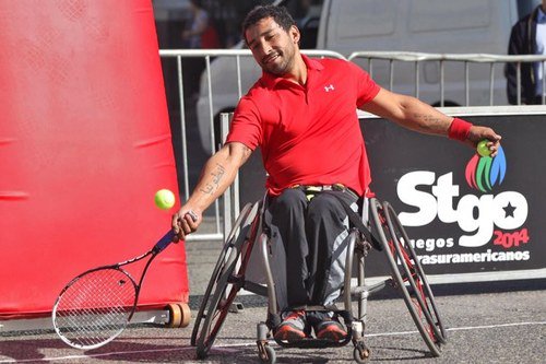 Robinson Mendez Tenis paralimpico archivo