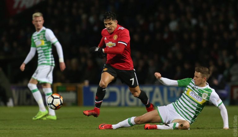 Yeovil vs MAN UTD ALEXIS (Man 1)