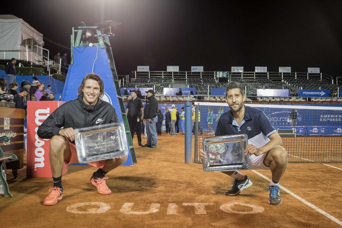 Jarry Podlipnik campeones (Ecuador Open)