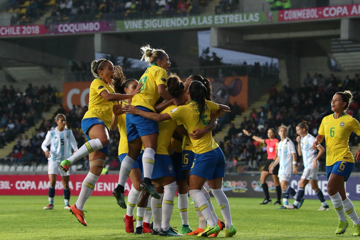 Brasil vs Argentina (CA FEM 2018 8)