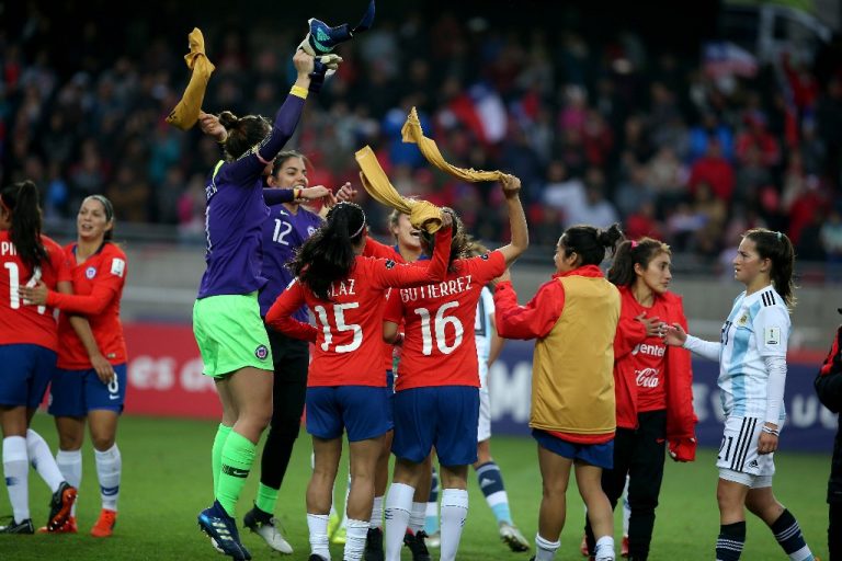 CHILE al Mundial Femenino 4 Argentina 0 (ANFP 45)