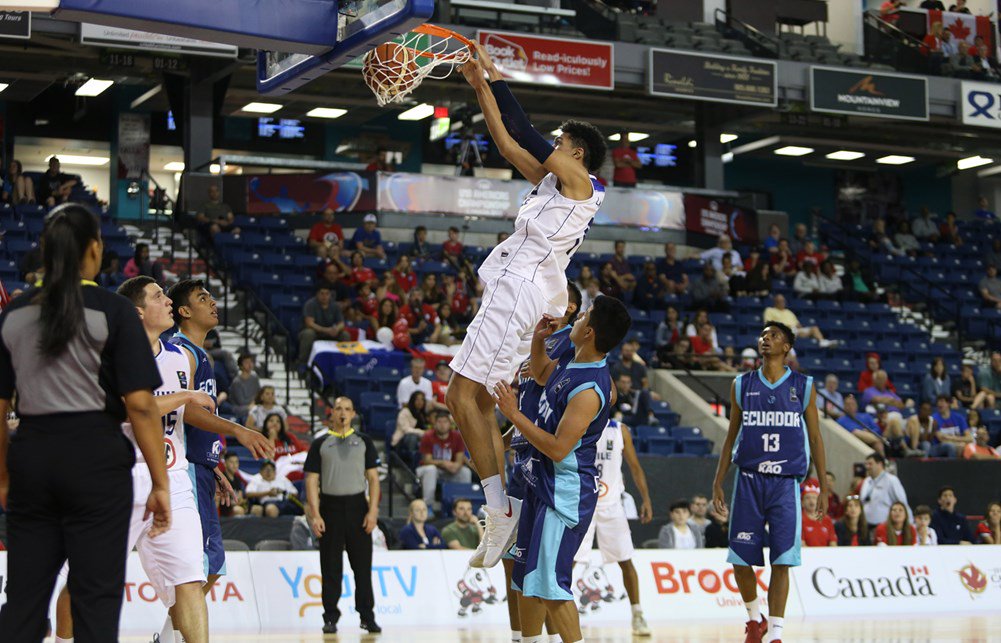 CHILE Sub 18 vs Ecuador (FIBA Americas 1)