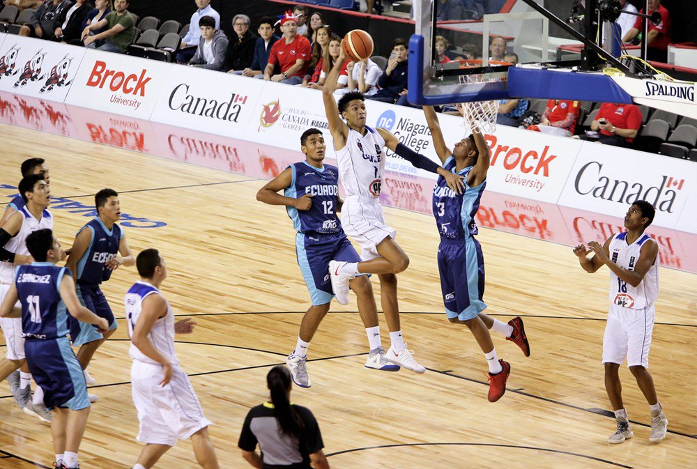 CHILE Sub 18 vs Ecuador (FIBA Americas 6)