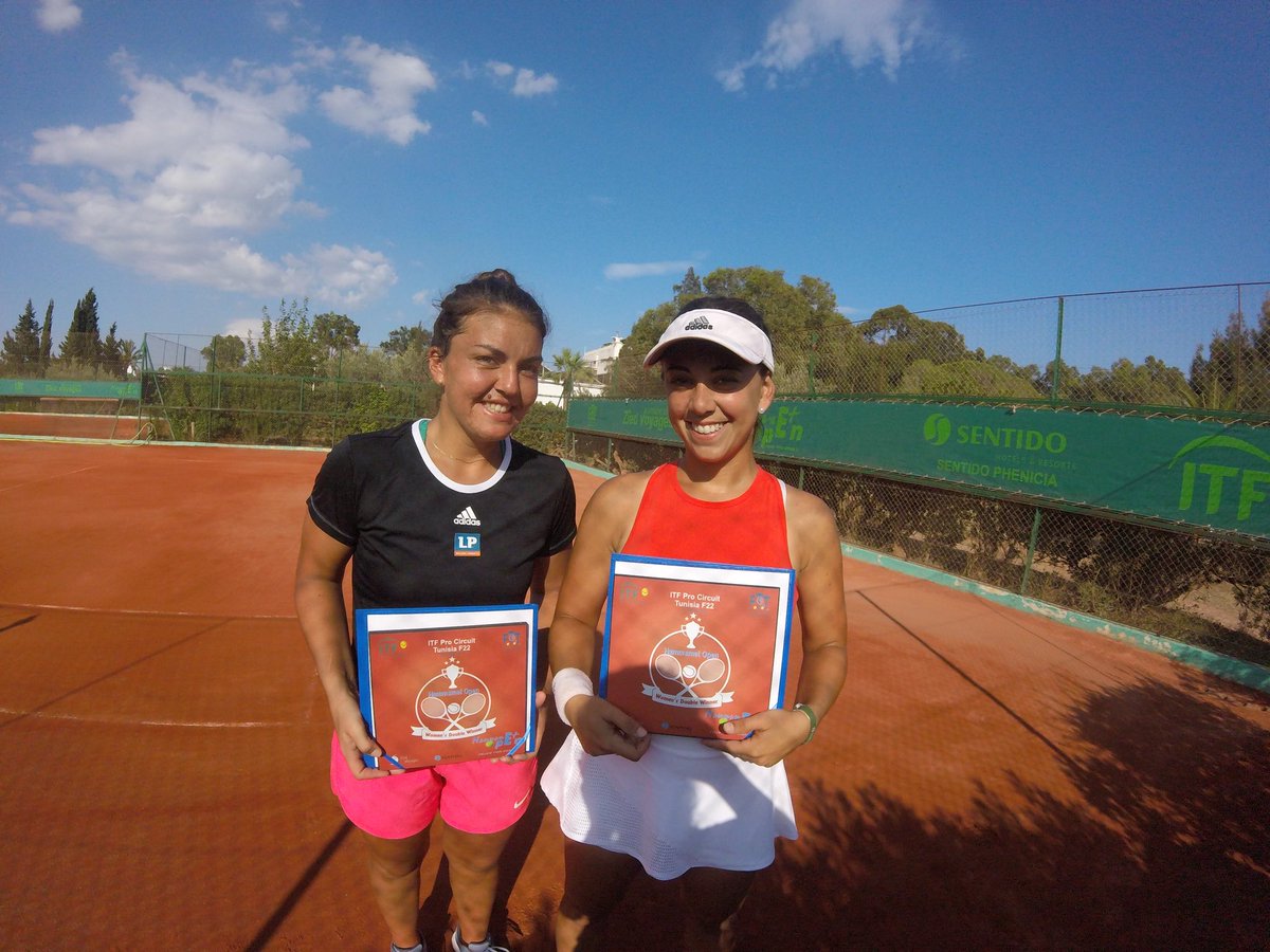 Fernanda Brito campeona dobles ITF Tunez (F Brito 1)