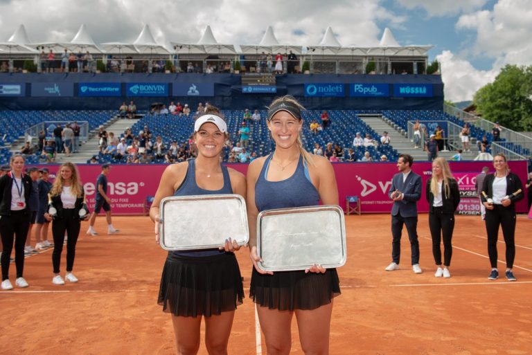 Alexa Guarachi campeona dobles (WTA Gstaad 1)
