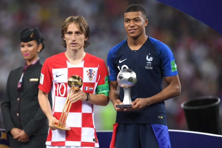 Premios FIFA - Modric y Mbappe