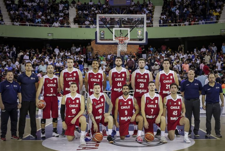 Rep Dominicana vs CHILE (FIBA Es 18) - Equipo CHILE