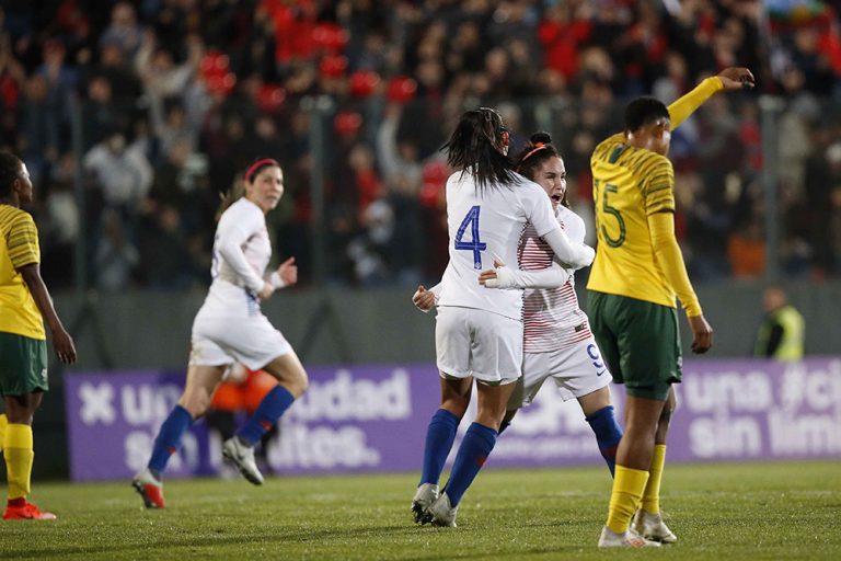 LA ROJA Femenina vs Sudafrica (Anfp Web 3)