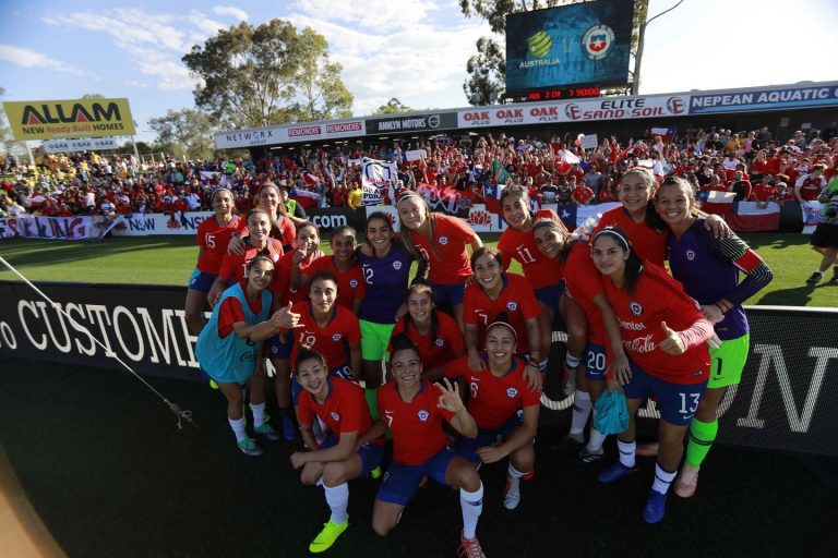 Australia vs LA ROJA Femenina - Nota (Anfp 2)