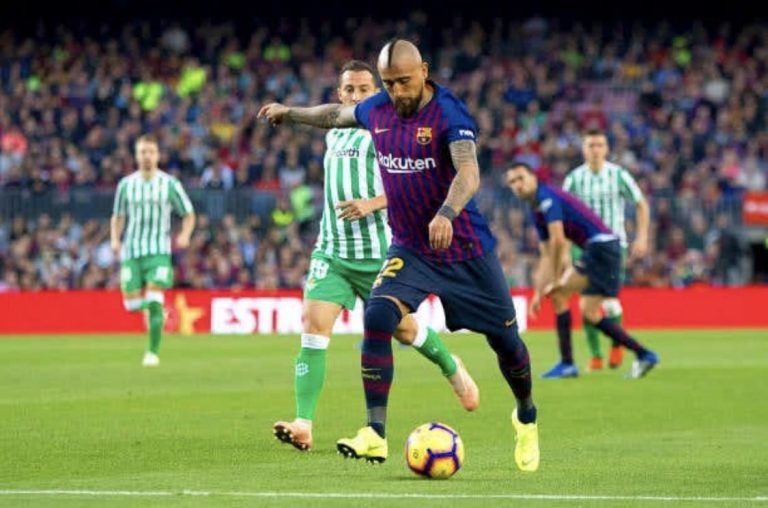 Barcelona vs Betis - Vidal 1 (FCB 1)