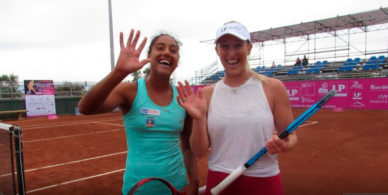 Daniela Seguel y Alexa Guarachi (Copa LP Chile)