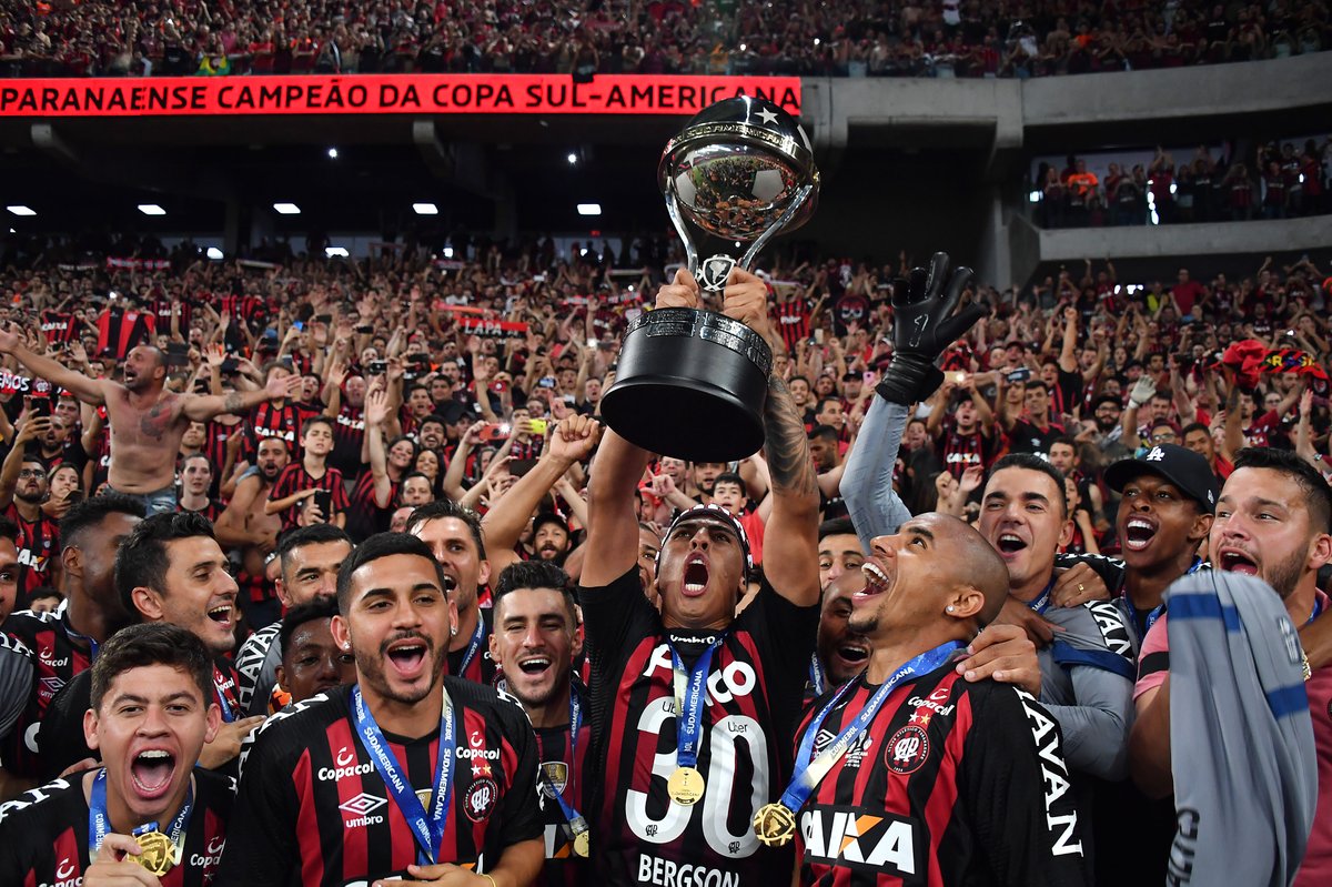 Atletico Paranaense campeon Copa Sudamericana (Conmebol Sudamericana 1)