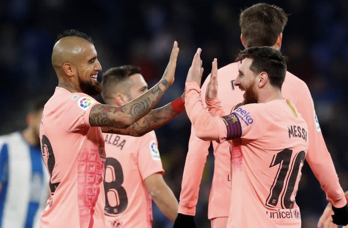 Espanyol vs BARCELONA (BAR - Vidal 2)