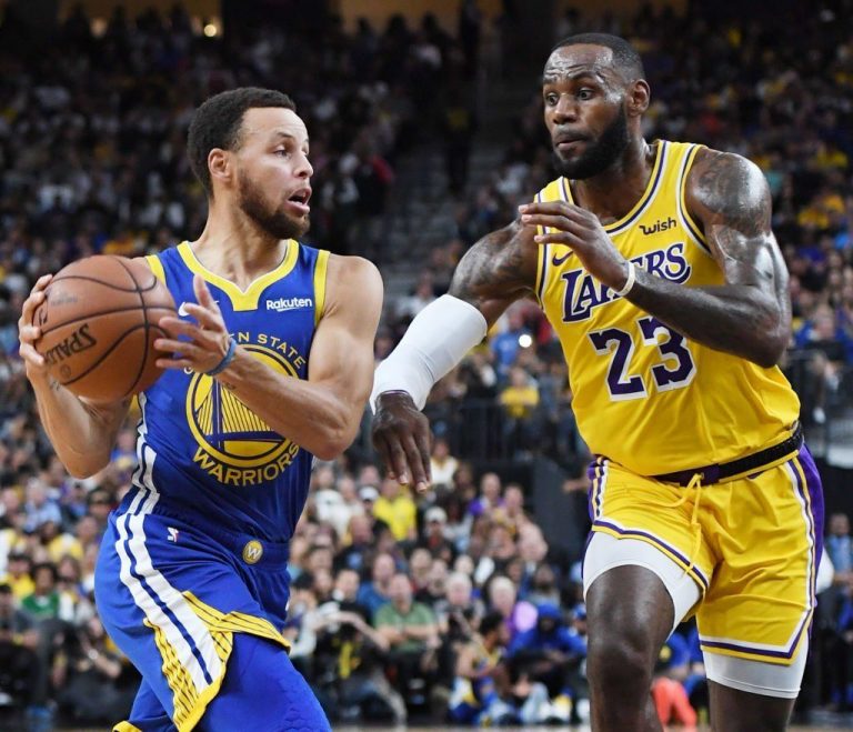 NBA Warriors vs Lakers