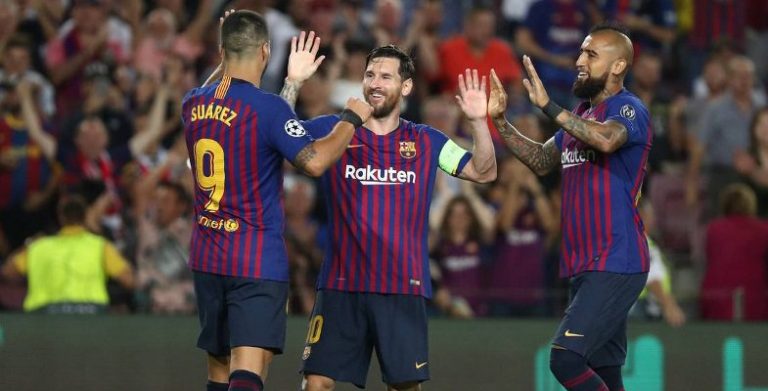 Barcelona Vidal Messi