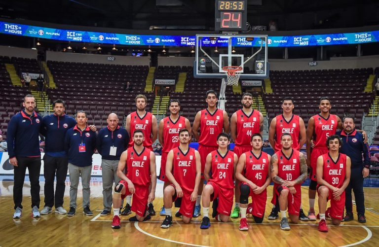 Chile formacion vs Canada (Fiba Es 1)