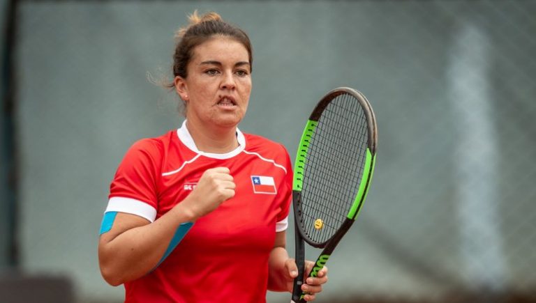 Fernanda Brito victoria (Fed Cup Es 1)