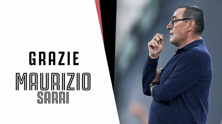 Maurizio Sarri Grazie (Juventus)