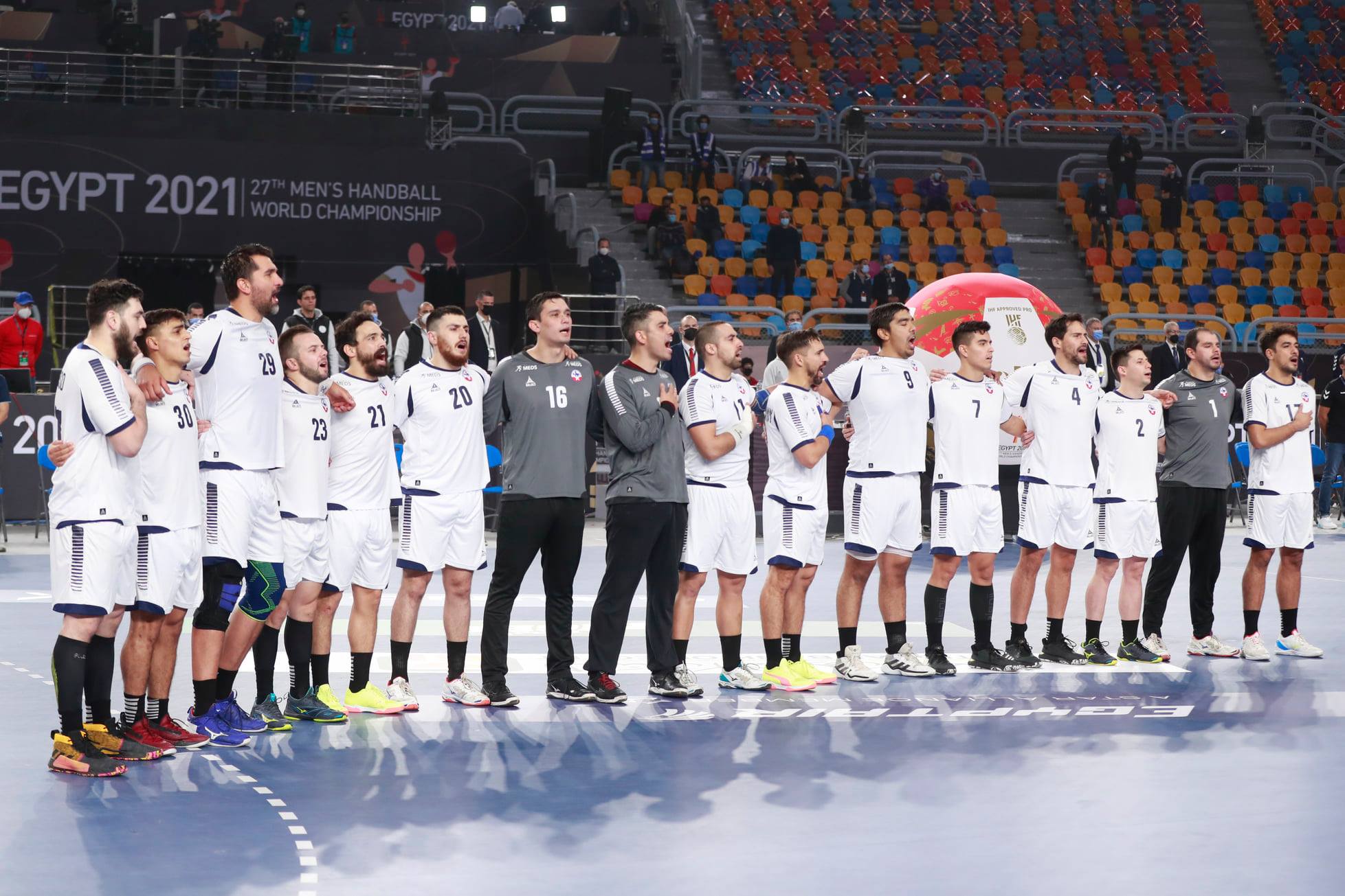 Chile de blanco (Balonmano Chile)