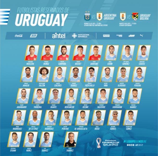 Nomina Uruguay y Maxi Falcon