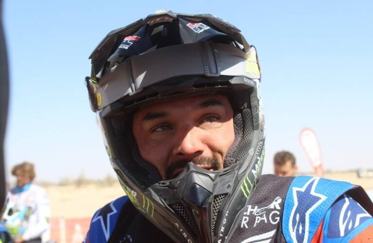 Pablo Quintanilla Foto casco (Dakar 2022)