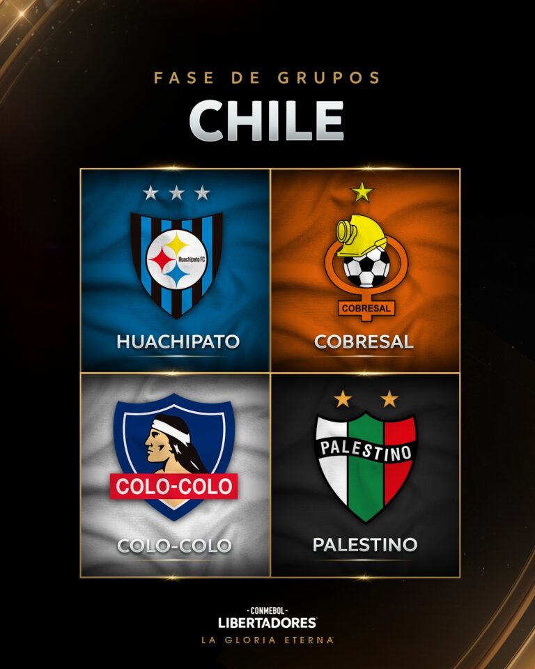 Equipos Chilenos Copa Libertadores 2024 (Libertadores)