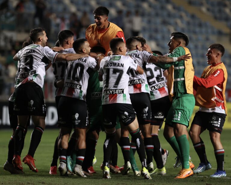 Palestino FESTEJO vs Nacional PAR (PAL 6)