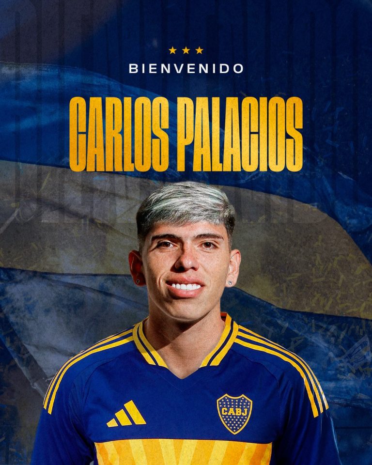 Carlos Palacios oficial Boca (Boca TW 1)